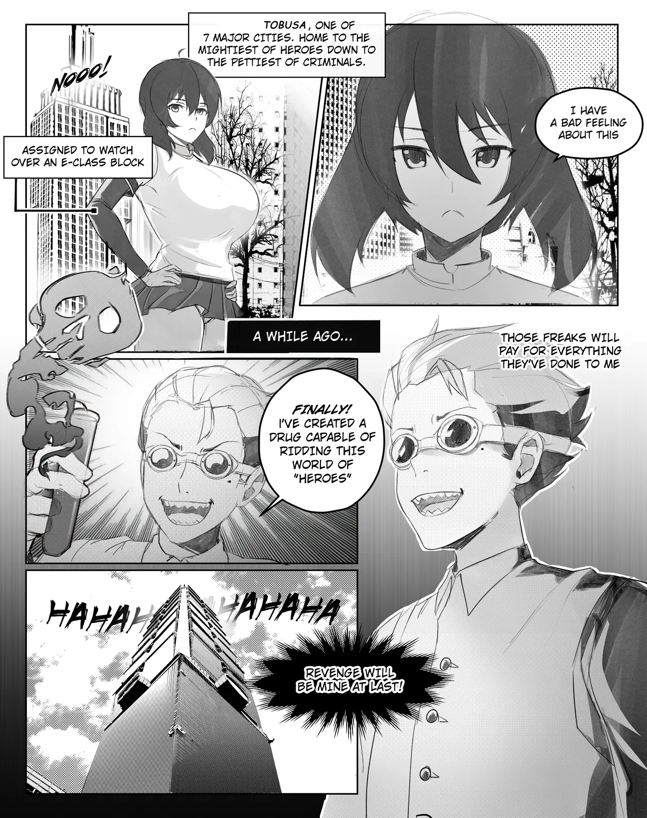 To be a Hero ch.1 + ch.2