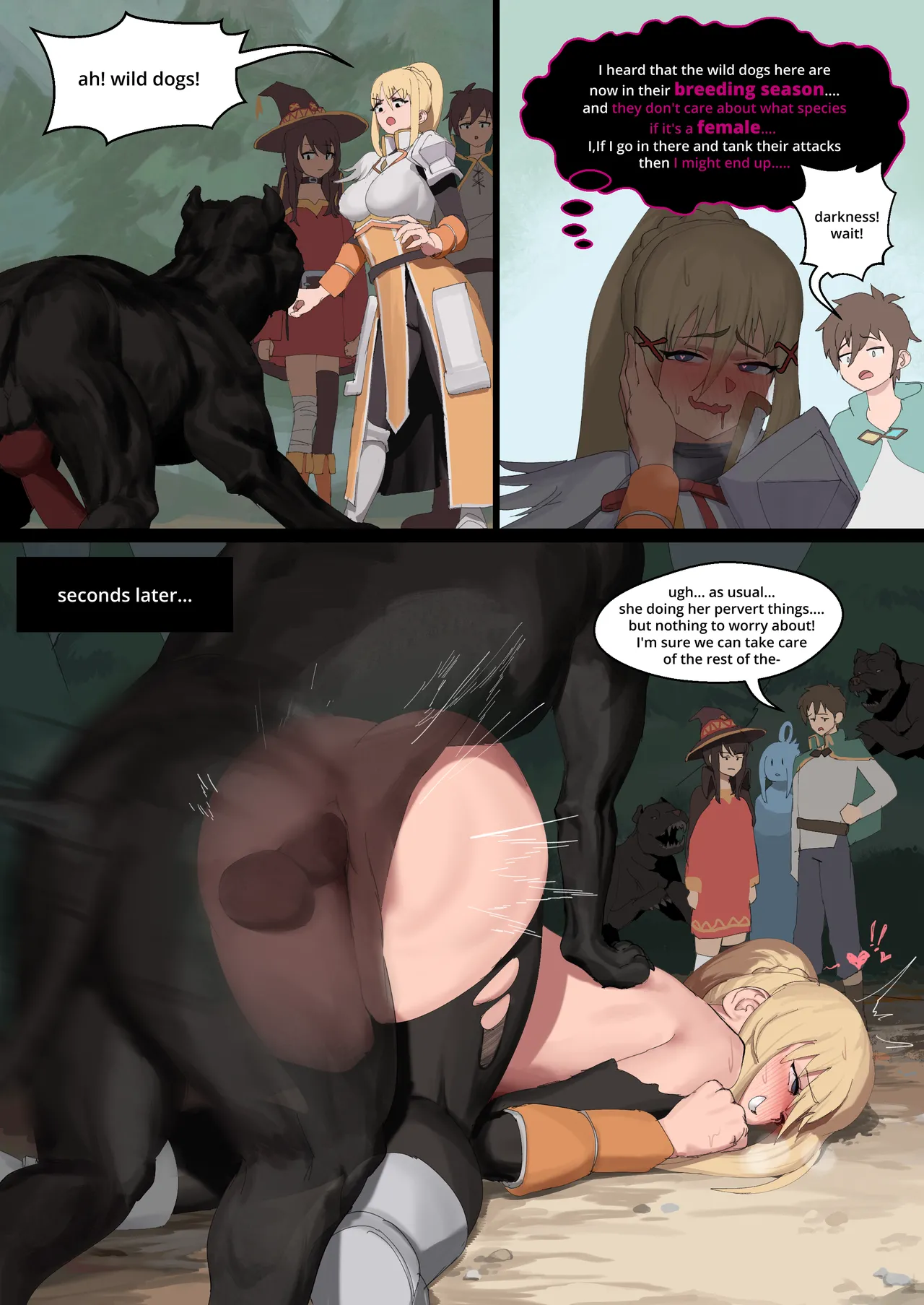 Konosuba Girls x Wild Mutts