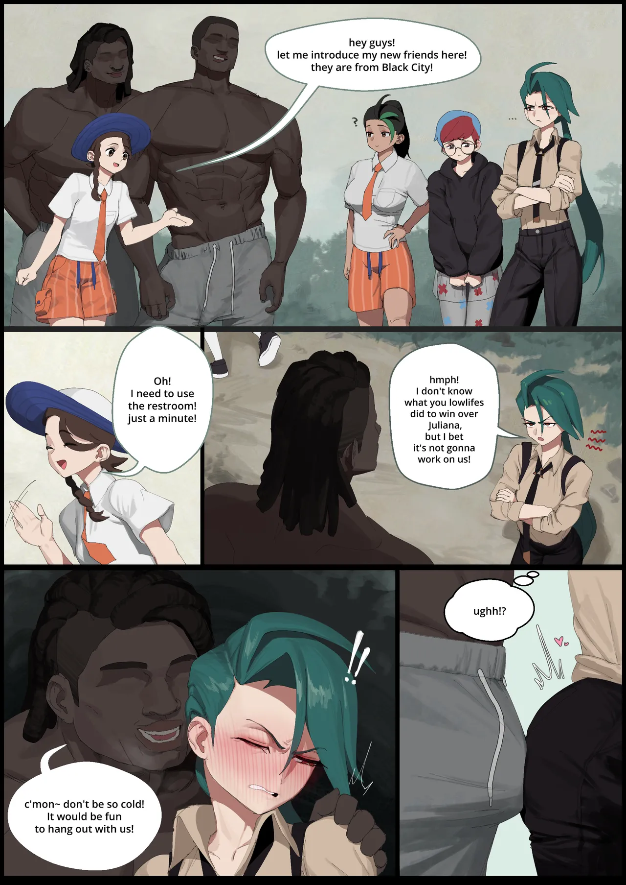 Nemona, Penny & Rika get BLACKED