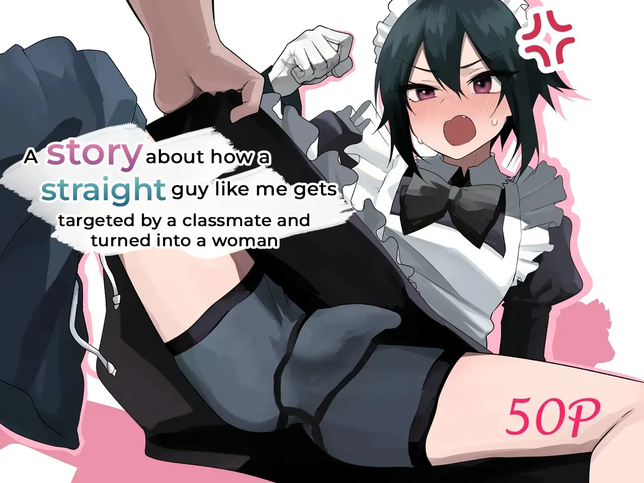 Nonke na Ore ga Doukyuusei ni Me o Tsukerare Mesu Ochi Suru Hanashi | A story about how a straight guy like me gets targeted by a classmate and turned into a woman