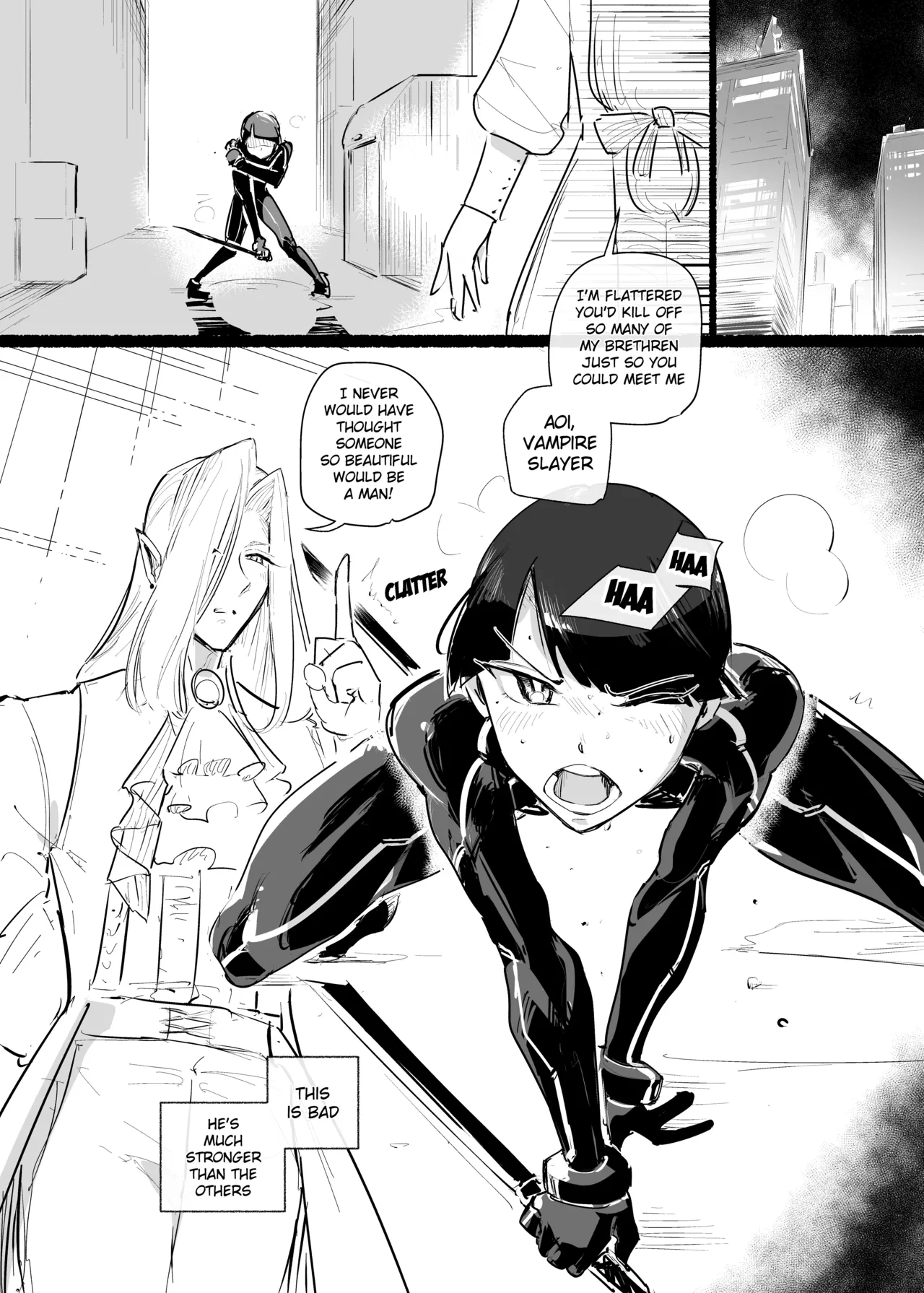 Aoi, the vampire slayer part 1