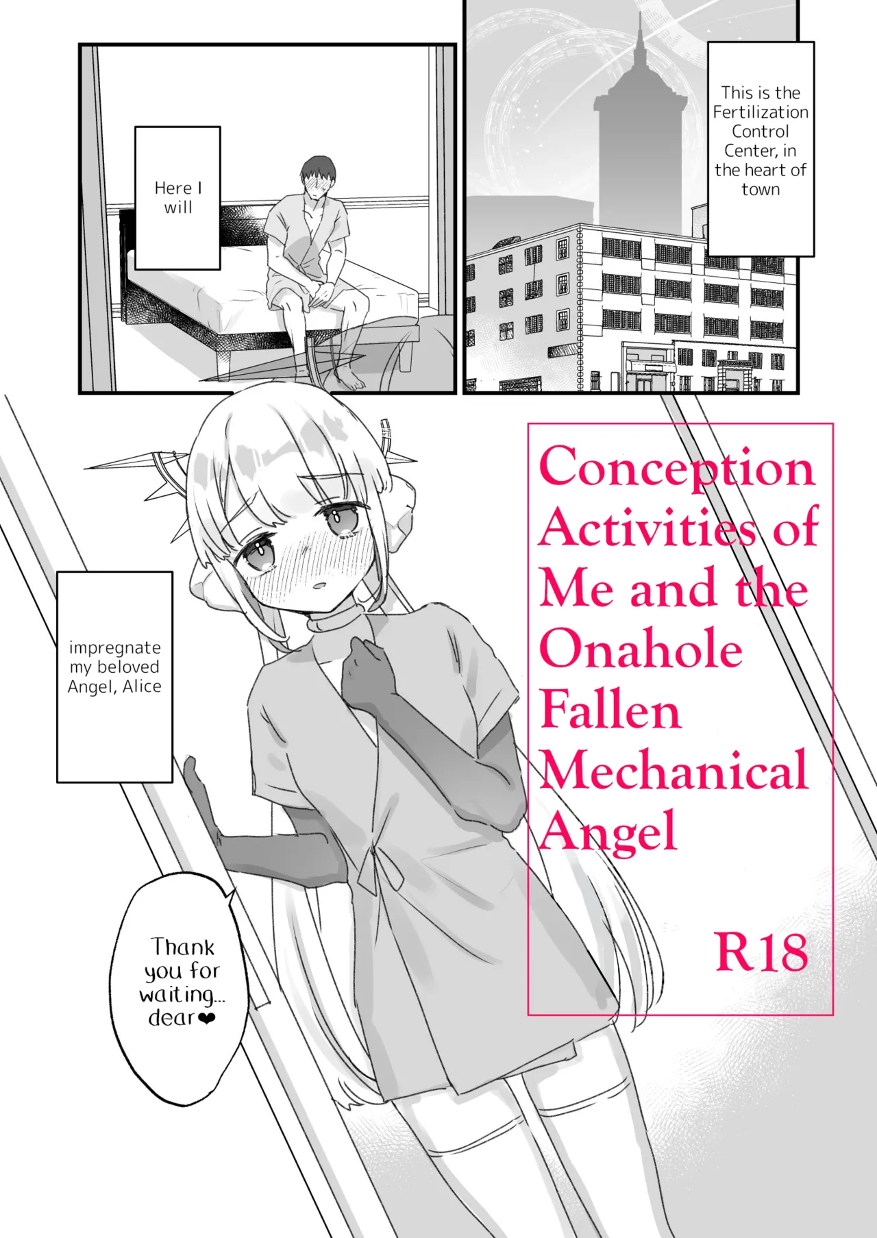 Onaho Ochishita Kikai Tenshisama to Ore no Ninshin Katsudou | Conception Activities of Me and the Onahole Fallen Mechanical Angel
