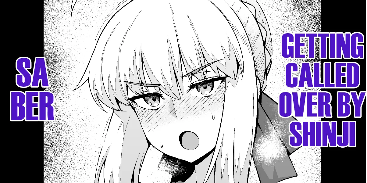 Saber, Taiiku Souko de... + Artoria, Botebara Bloomer de Shinji to… | Saber, Getting Called Over by Shinji + Pregnant Artoria, in Bloomers with Shinji...