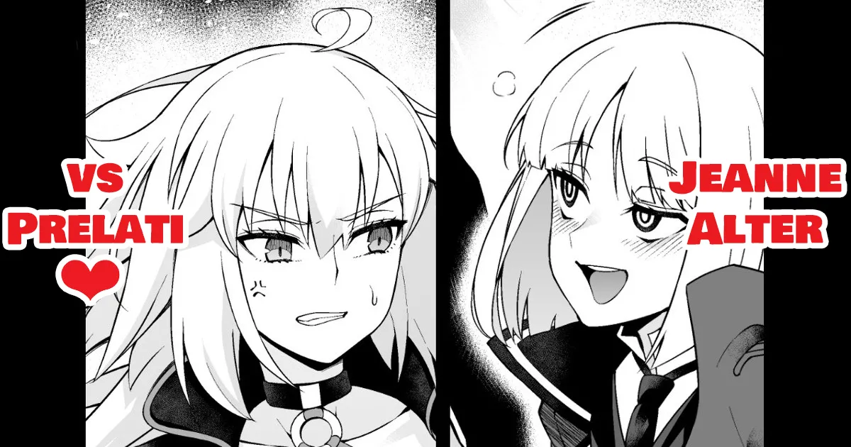 Jan'nuoruta, purerāti ni karama rete…❤ - Jeanne alter, entangled with Prelati...♥