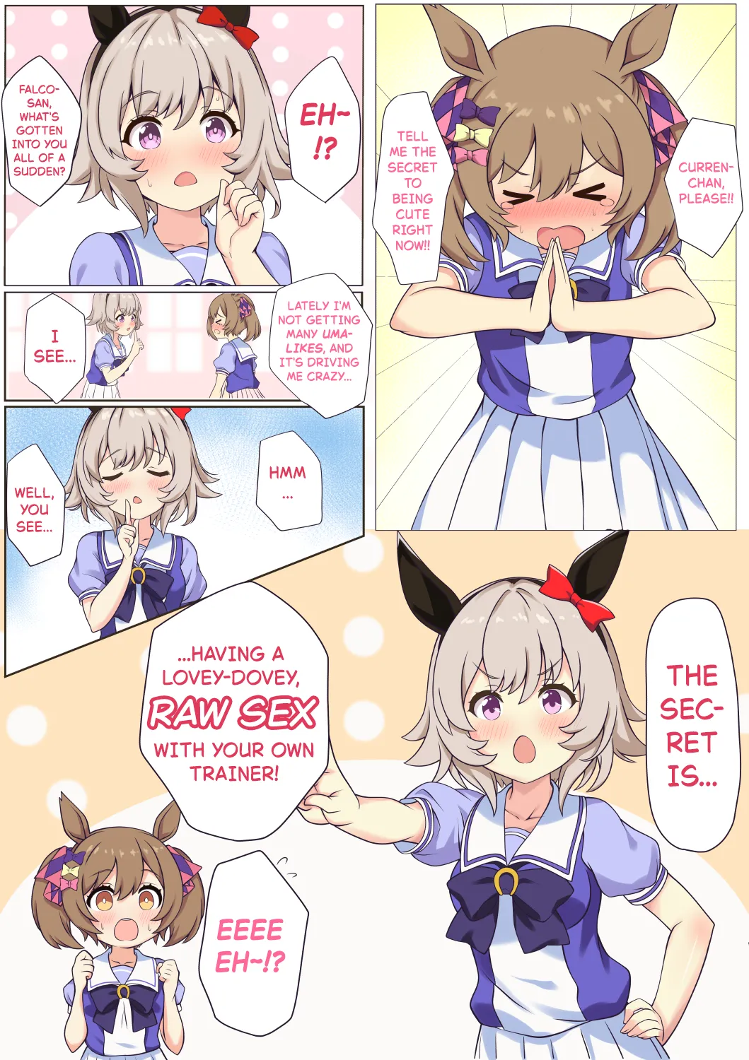 KareFaru Echarabu Ecchi | Lovey-Dovey Sex with Curren-chan and Smart Falcon