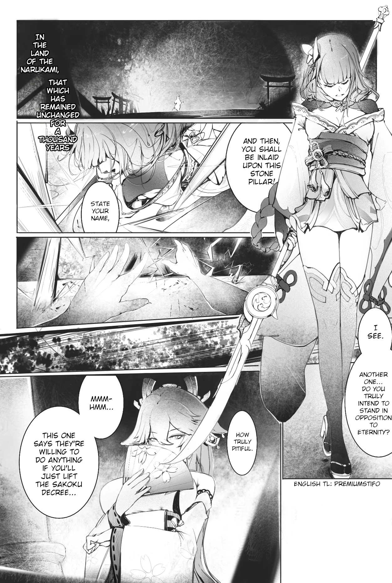 Raiden Shogun and Yae Miko