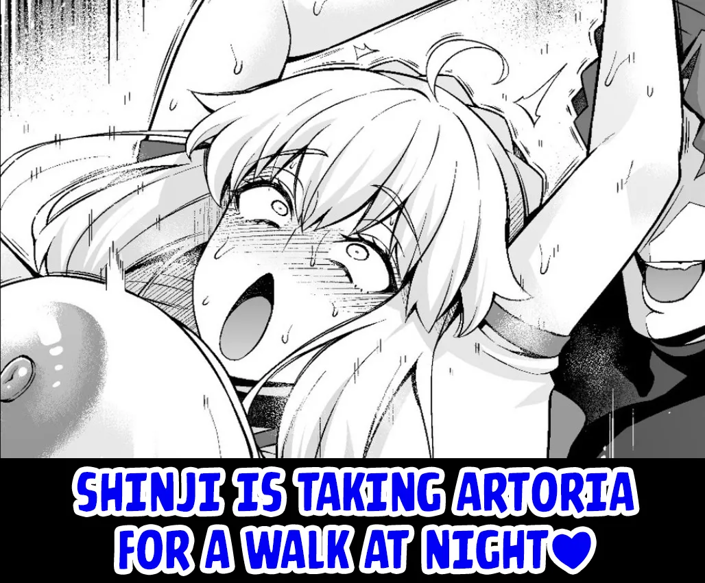Arturia, Shinji to Yoru no Sanpo | Shinji is Taking Artoria For a Walk at Night
