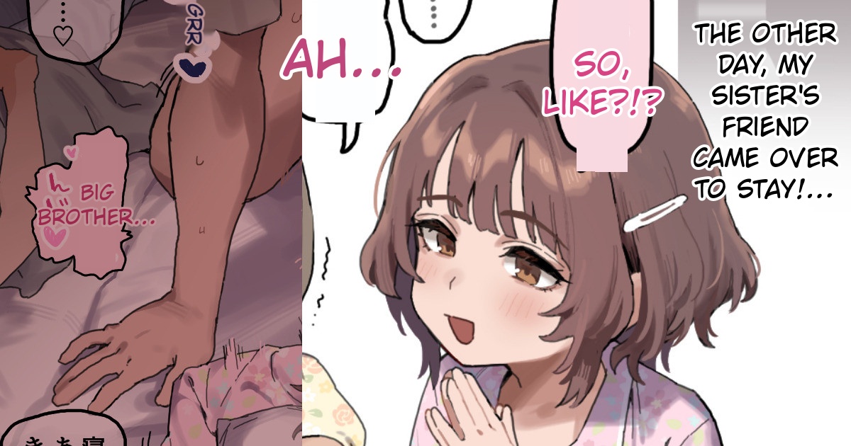 Pajama Schoolgirl 6-11 Spooning Sex Illustration