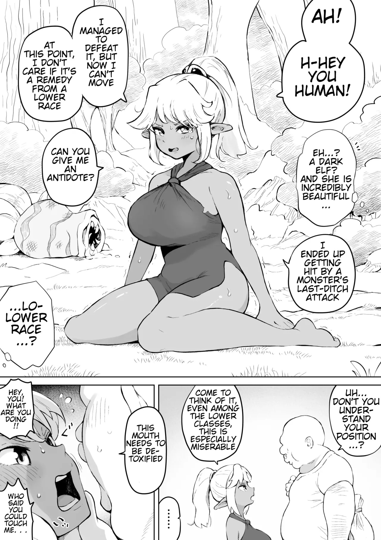 Ugokenai Dark Elf ni Suki Katte suru Hanashi | A Story About Doing Whatever You Want to a Dark Elf Who Can't Move