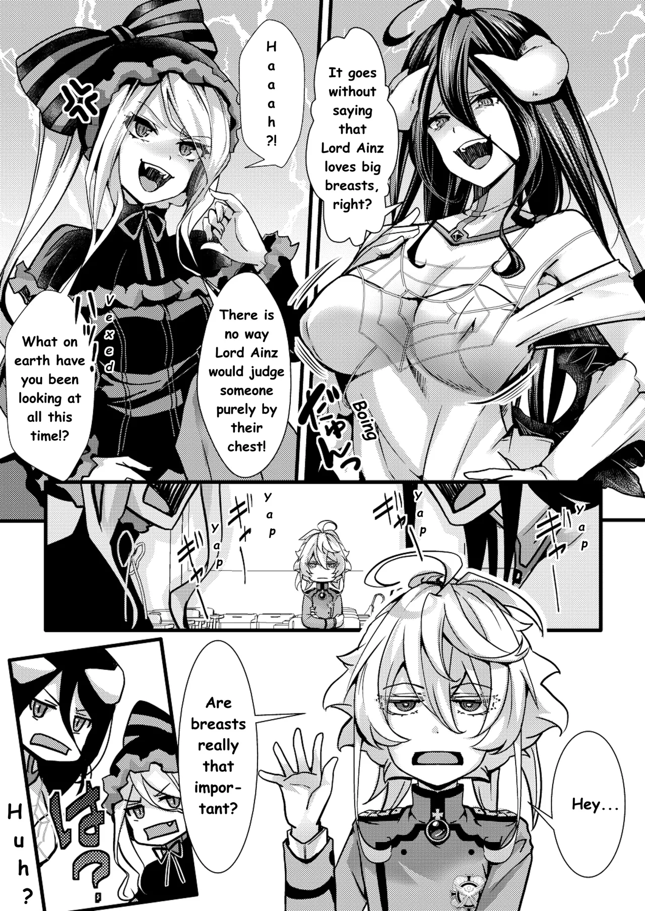 A Story About Breasts in the Isekai Quartet Timeline!