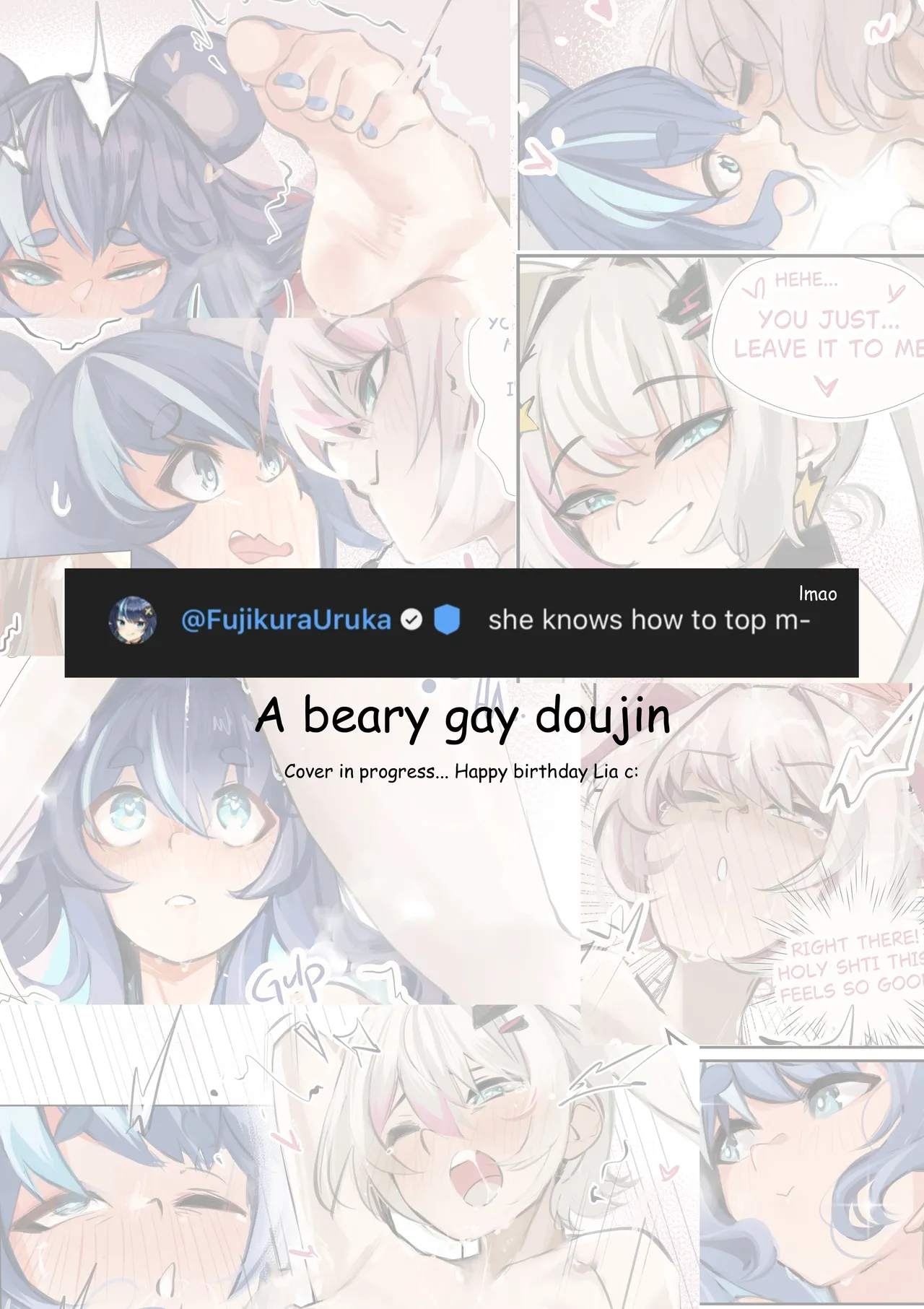 A Beary Gay Doujin - Lia x Uruka