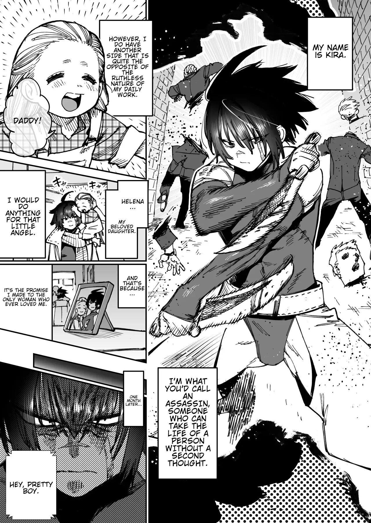 "Mesu Ochi" Sekai Saikyou no Koroshiya Self Mesu-ka Kaizou | The World's Strongest Assassin Self- Feminization