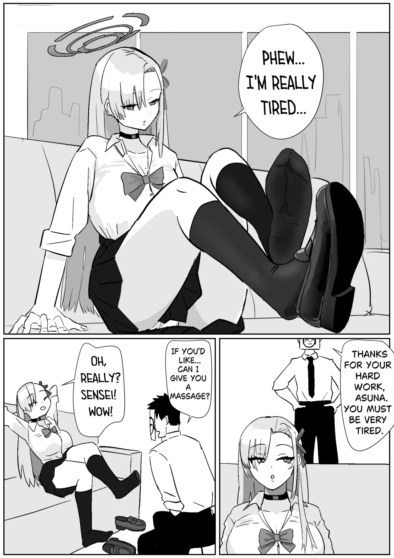 Asuna's Special Treat Socks