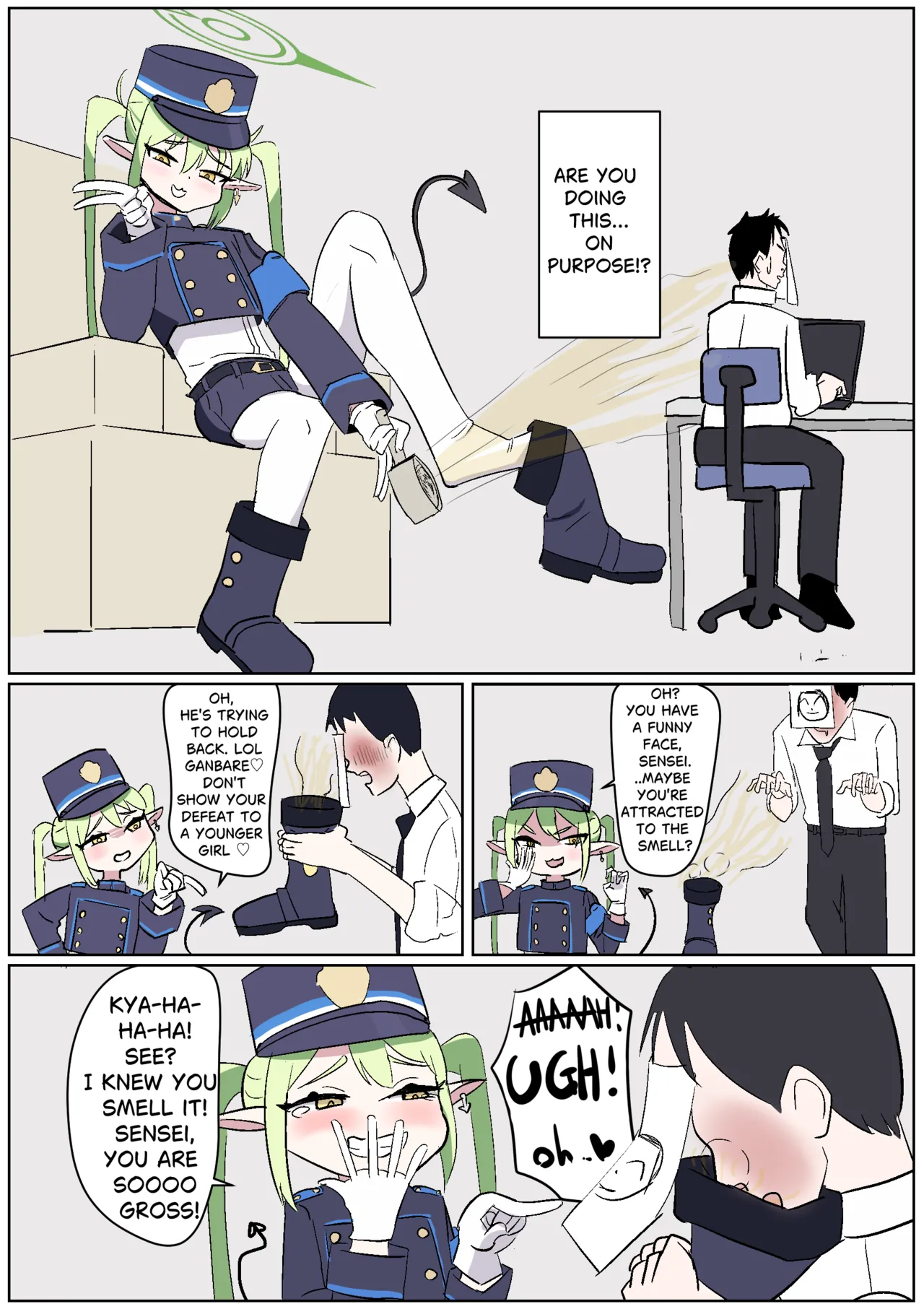 Nozomi Makes Me Understand with Her Feet Odor
