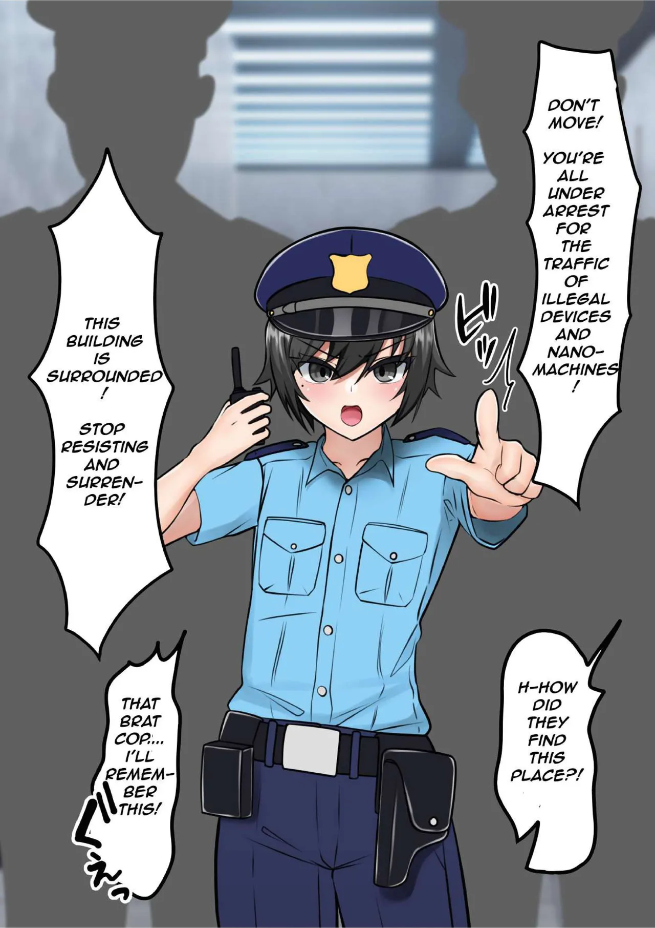 Restrained and Gender swapped