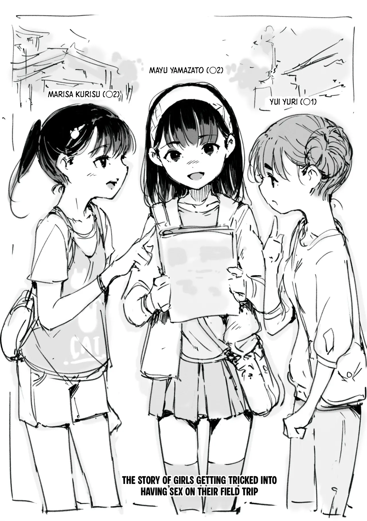 Shuugaku Ryokou-chuu no Shougakusei ga Damasarete Sex Shichau Hanashi｜The story of girls getting tricked into having sex on their field trip