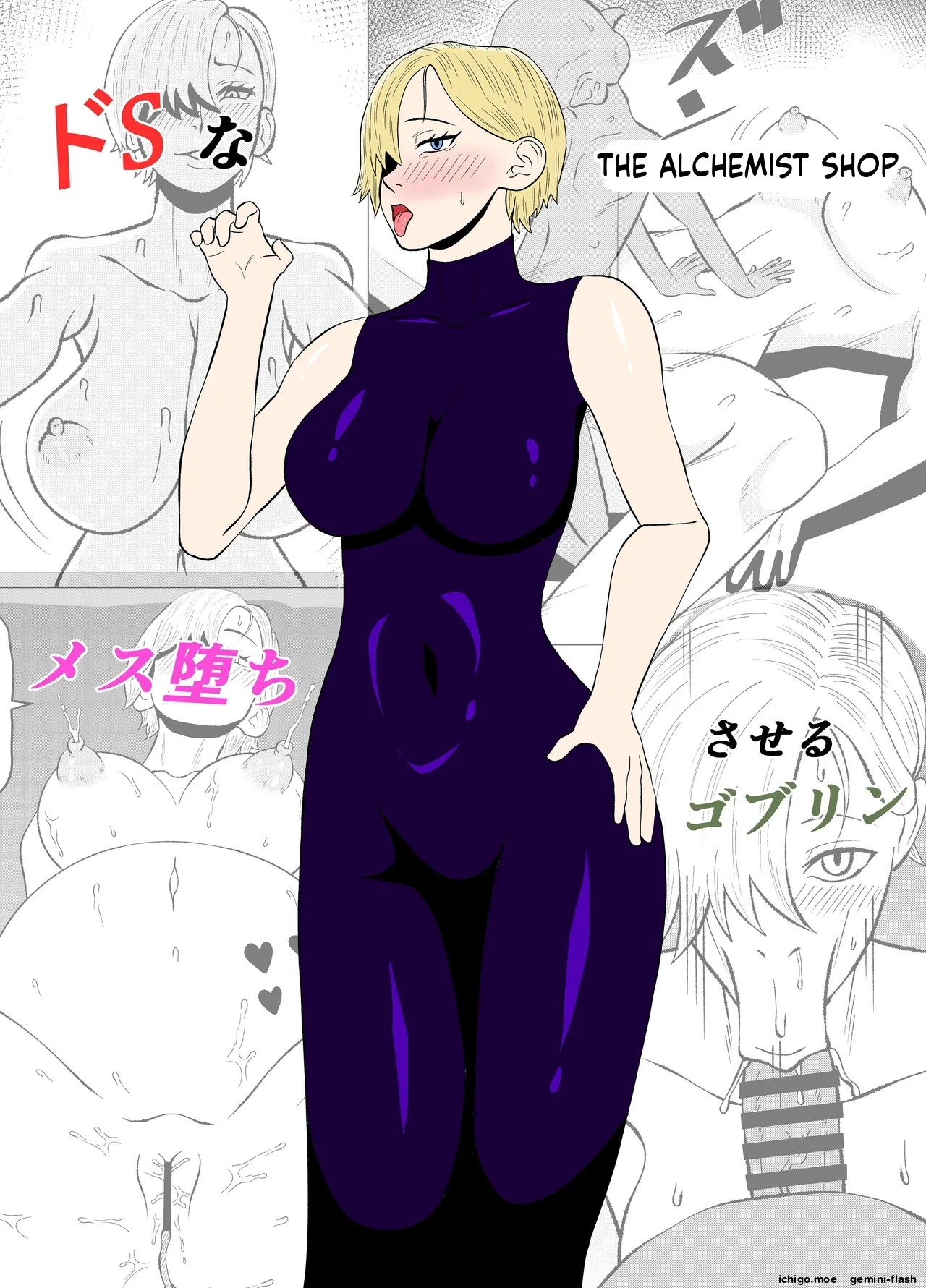 ドSな調合屋さんをメス堕ちさせるゴブリン