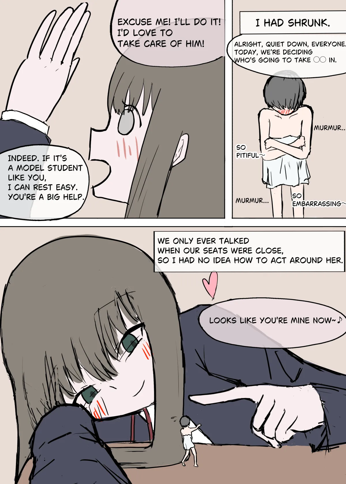 Class no Ko ni Seiyoku de Kawareru | Kept By a Classmate