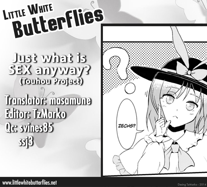 Just What Is Sex Anyway? (Touhou Project) [English] =Little White Butterflies=