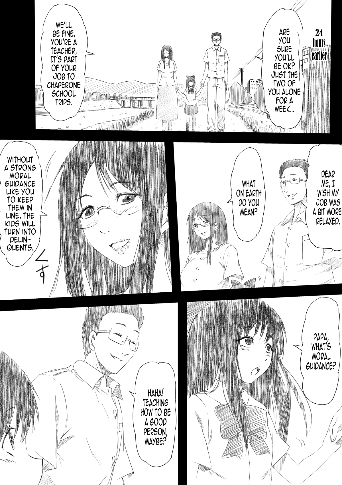 Houfuku Rape! Okasareta Oyako no Monogatari | Revenge Rape! A Mother and Daughter's Story