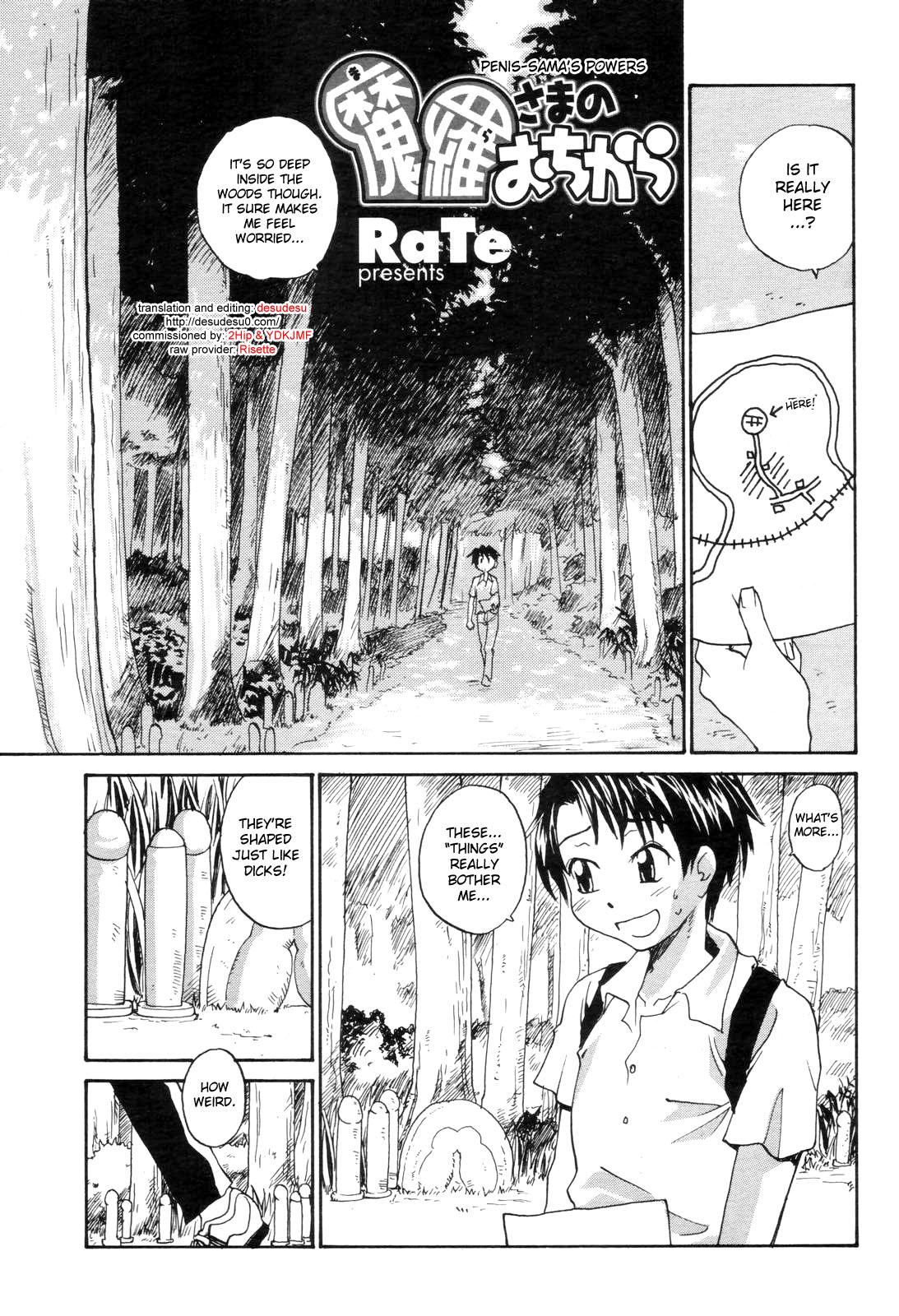 Penis-sama’s Powers 1-3
