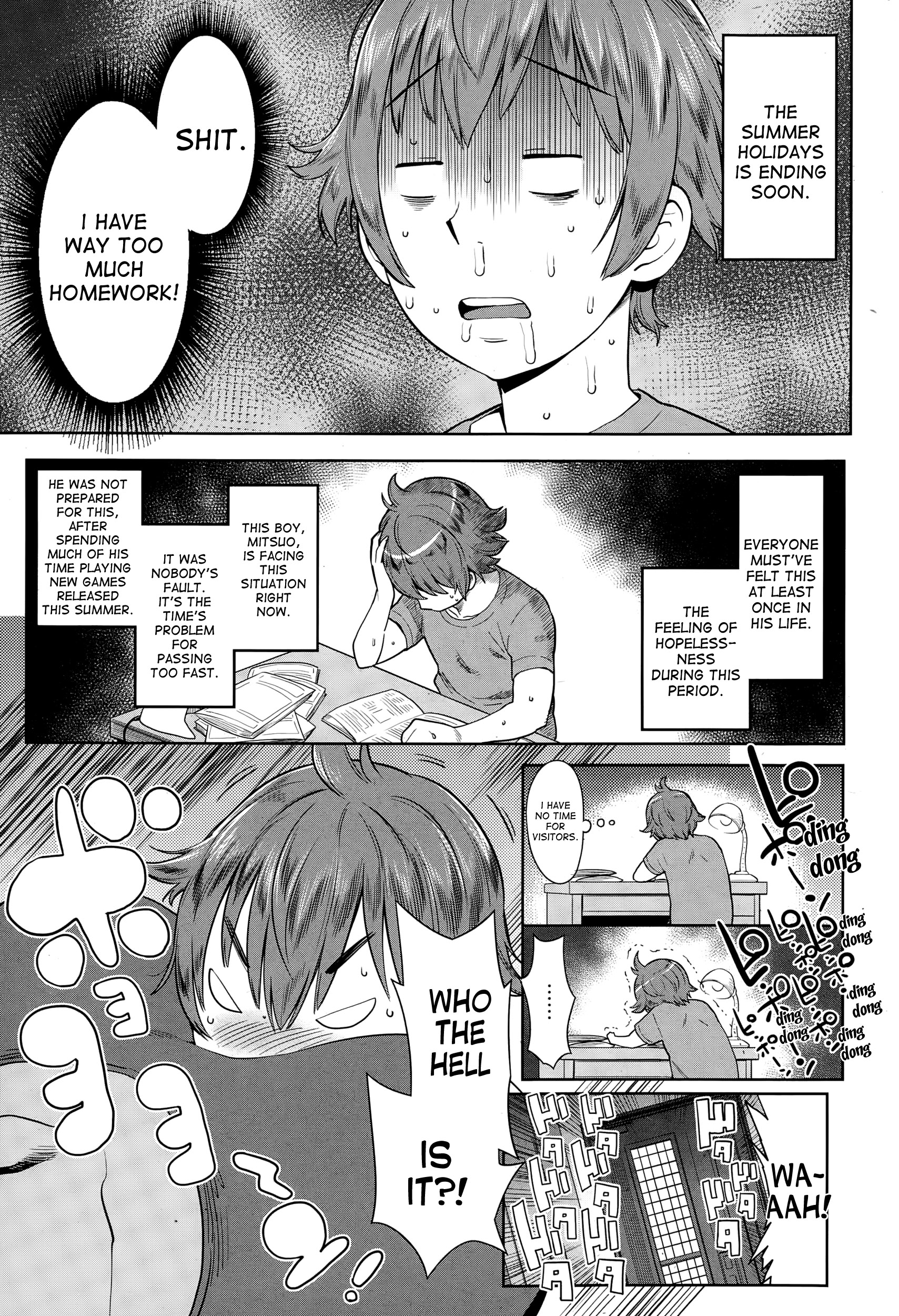 Natsu no Owari ni Ijiwaru Nee-chan - My mean elder sister at the end of summer.