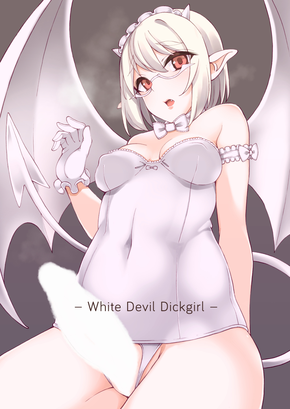 Shiro Futa Devil | White Devil Dickgirl [English] =SW=