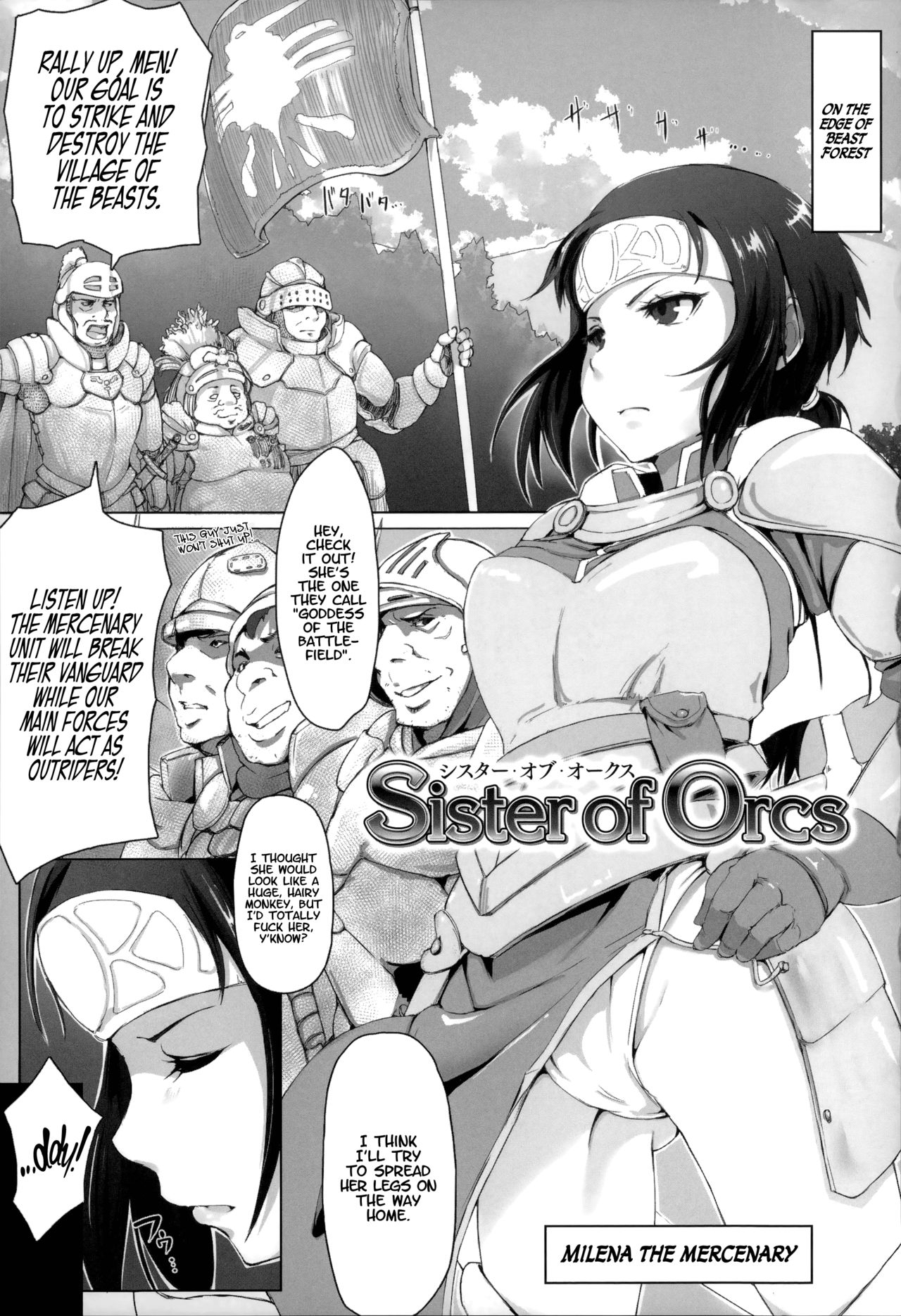 Sister of Orcs (Kegareta Seishi de Shikyuu ga Panpan!) [English] =LWB=